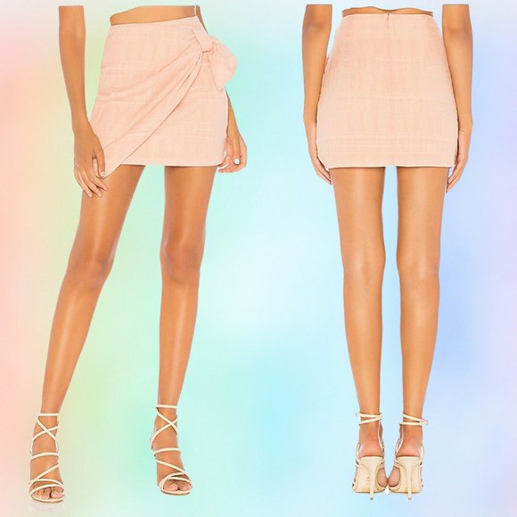 Tularosa Katie Skirt XL in‎ Blush peach NWT $128 - Picture 1 of 7